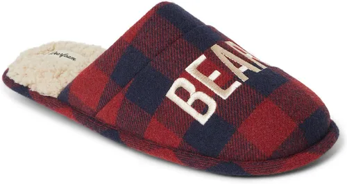 Vista 2 de Dearfoams Pantuflas divertidas y feas de Navidad para hombre