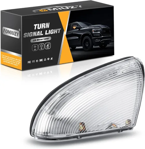 Vista 9 de Bombilla LED para espejo lateral, bombilla de señal de giro, cubierta de lente para Dodge Ram 1500 2009-2011 2012 2013 2014 2015 2016 2017 2018 Ram