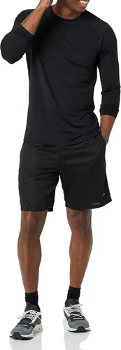 Vista 3 de Tienda Essentials Men's Tech Stretch Long-Sleeve T-Shirt