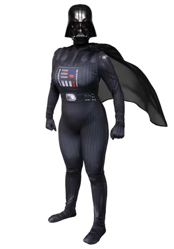 Vista 5 de Disfraz Zentai de Darth Vader para Mujer Multicolor