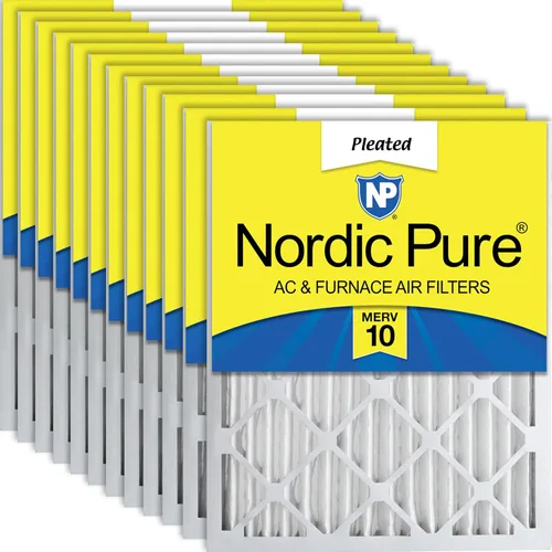 Vista 27 de Nordic Pure Filtros de aire MERV 7 plisados de 14 x 20 x 2 (13 1/2 x 19 1/2 x 1 3/4), paquete de 3 filtros de aire plisados MERV 7