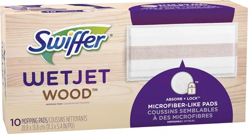 Vista 8 de Swiffer Wetjet - Recambios de tela de barrido de madera, 10