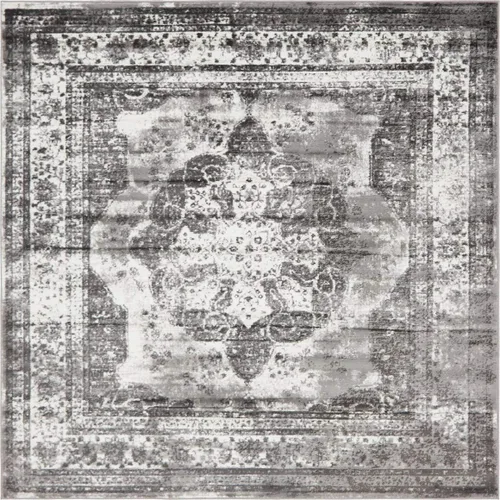 Vista 73 de Unique Loom, colección Sofía - Alfombra de la colección Salle Garnier (4' 1" x 6' 1", turquesa/azul, rectangular)