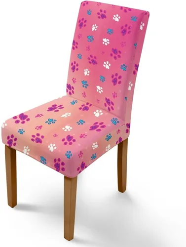 Vista 35 de Rnyleeg Juego de 1 funda para sillas de comedor con diseño de mariposa y rosa azul, elegante, suave, lavable, para cocina, hotel, ceremonia