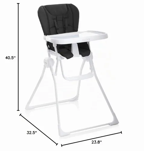 Vista 7 de Joovy nuevo Nook alta silla, Negro