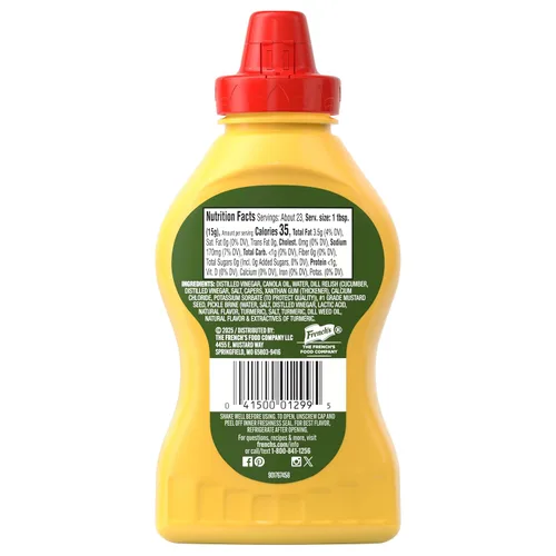 Vista 23 de French's Crema de eneldo y mostaza para untar, 12 onzas (paquete de 8)