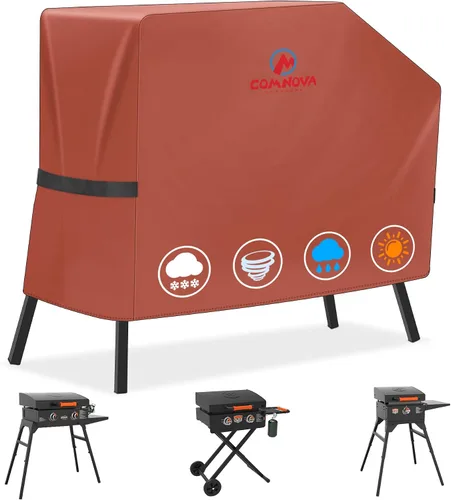 Vista 10 de Comnova - Cubierta de parrilla para Blackstone de 36 pulgadas - Funda de parrilla plana de 36" de 600D sin capucha, cubiertas de parrilla