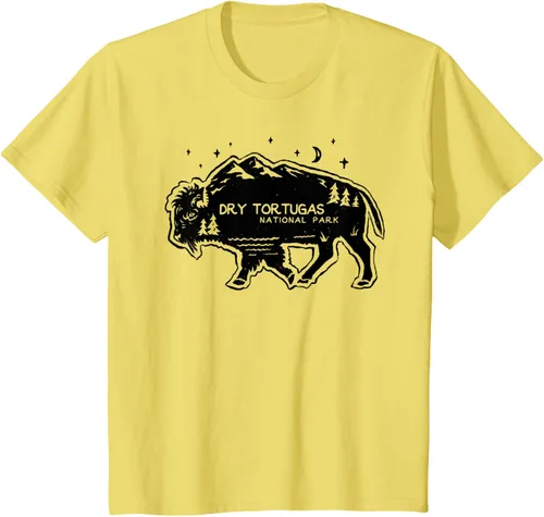 Vista 5 de Camiseta Dry Tortugas National Park Buffalo FL Cutout Florida, Blanco, S