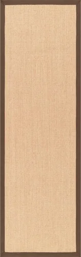 Vista 4 de nuLOOM Orsay - Alfombra casual de sisal, 2 pies 6 pulgadas x 14 pies, marrón