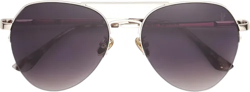 Vista 5 de Frye Blake Aviator - Gafas de sol para mujer color dorado 2205in Oro 56mm