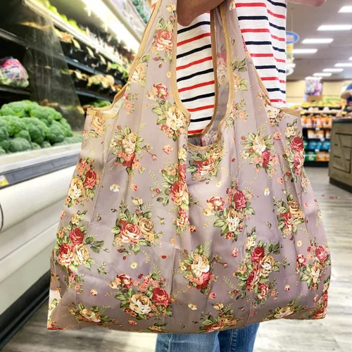 Vista 3 de Bowbear Bolsa de compras reutilizable de nylon plegable