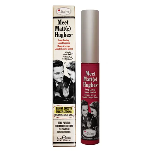 Vista 9 de theBalm Conoce el lápiz labial líquido Matt(e) Hughes