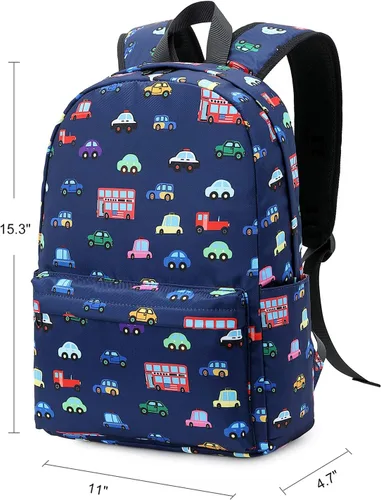 Vista 37 de CAMTOP - Conjunto de mochila y lonchera con estampados divertidos para niños de preescolar y primaria), Y0058-2