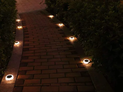 Vista 8 de eLEDing Luz de inundación con sensor de movimiento solar – Luz de seguridad LED para exteriores de 1000 lúmenes, del atardecer al amanecer +