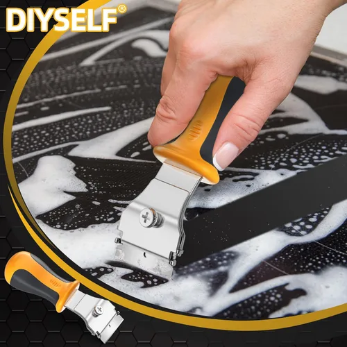 Vista 4 de DIYSELF Raspador de Cuchillas de Afeitar 12 Unidades Raspador de Vidrio Raspador de Horno para Limpieza Raspador de Afeitar para Pisos Raspador