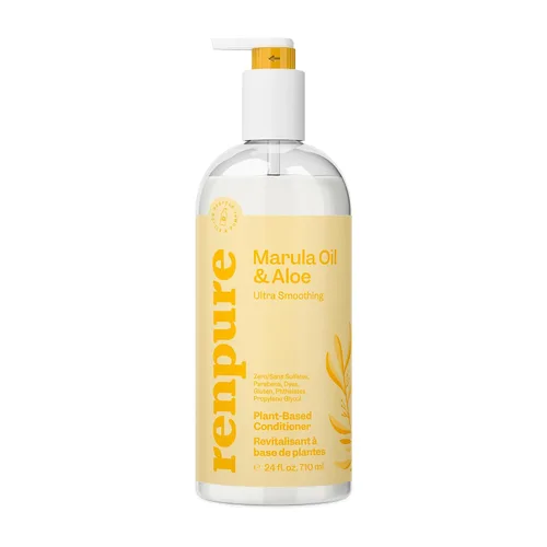 Vista 13 de RENPURE Vinagre de sidra de manzana y acondicionador de aloe, a base de plantas, aclara, elimina los residuos y nutre para un cabello brillante