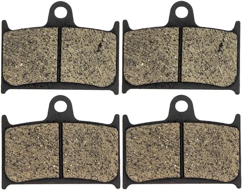 Vista 7 de NICHE Juego de pastillas de freno para Triumph Rocket III Touring Roadster T2020393 T2020245 T2020692 delantero trasero orgánico