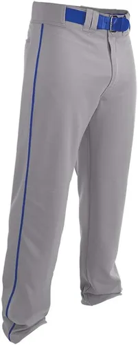 Vista 4 de EASTON RIVAL 2 Pantalón de béisbol y sóftbol con canaletas Adulto Piped Blanco/Negro