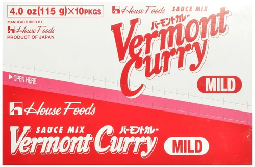 Vista 3 de House Foods Vermont Curry, suave, cajas de 4 onzas (paquete de 10)