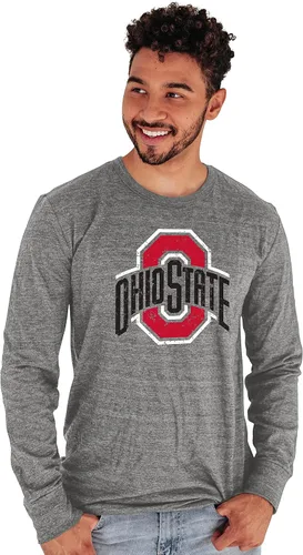 Vista 5 de Blue 84 NCAA - Camiseta de manga larga para hombre, diseño vintage