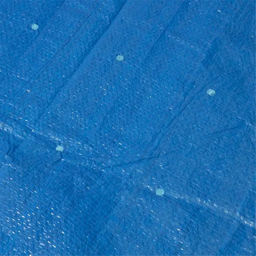 Vista 9 de Cubierta rectangular para piscina, 120 x 72 pulgadas, a prueba de polvo y lluvia para piscinas sobre el suelo (azul)