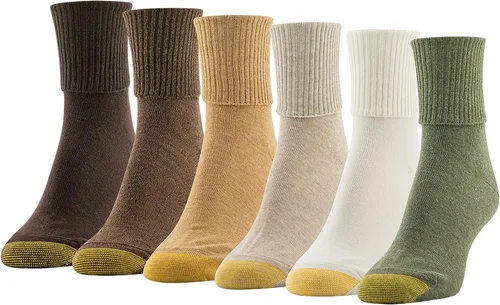 Vista 41 de GOLDTOE Calcetines clásicos para mujer, multipares