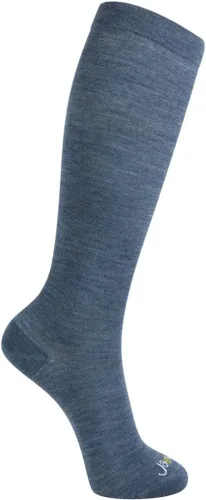 Vista 17 de ja vie Calcetines de compresión graduados de 80% lana merino ultra suaves de 15-20 mmHg para mujeres y hombres
