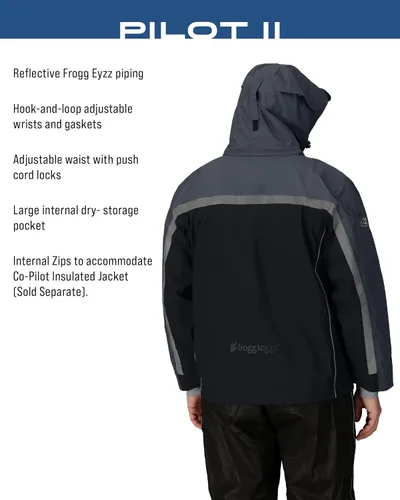 Vista 3 de FROGG TOGGS Chaqueta impermeable Pilot II Cruiser