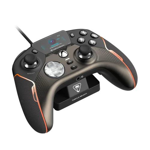 Vista 6 de Turtle Beach Stealth Ultra High-Performance Wireless Gaming Controller Licensed for Xbox Series XS, Xbox One, Windows PC & Android LED Dashboard