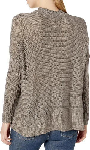 Vista 2 de Lira ropa de mujer Becca Mock cuello suéter L Mocha