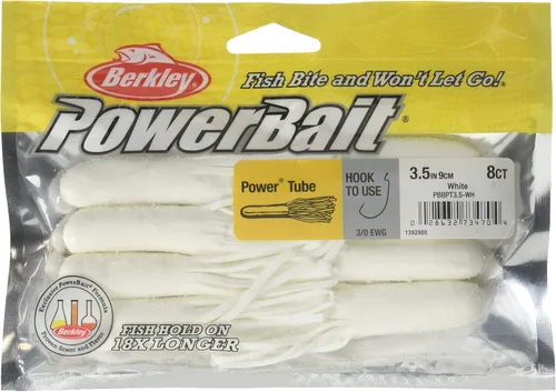 Vista 4 de Berkley PowerBait Power Tube Fishing Soft Bait