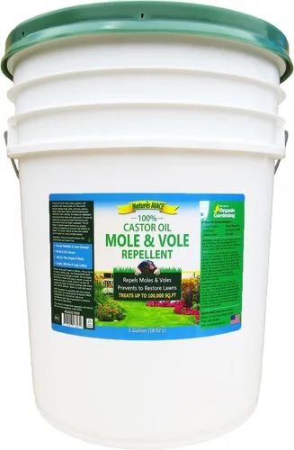 Vista 10 de Repelente de mole, 100 % aceite de castor, 32 onzas, concentrado