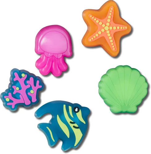 Vista 2 de Crocs Jibbitz - Paquete de 5 dijes para zapatos de animales Jibbitz para Crocs
