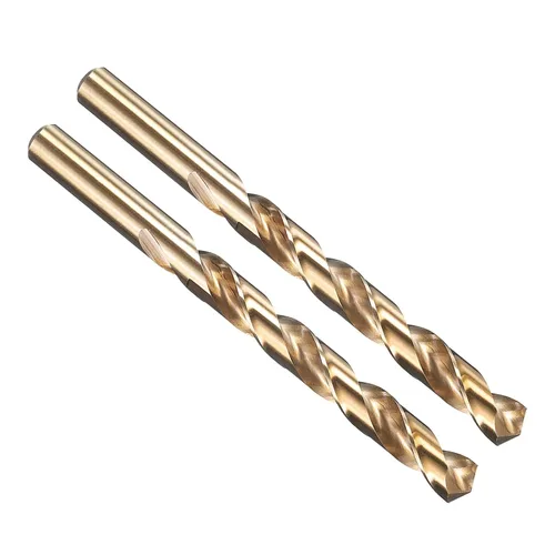 Vista 74 de PATIKIL Broca Jobber de 0.039 in, vástago recto M35 cobalto 5% acero de alta velocidad 135° acabado dorado para metal duro de acero inoxidable - 2