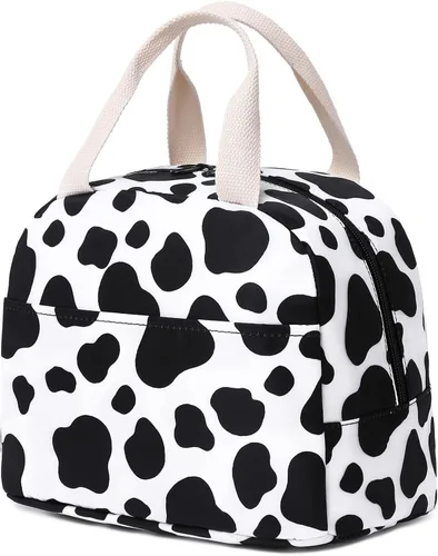 Vista 10 de Lonchera aislada con aguacate para mujeres y niñas, lonchera reutilizable, bolsa de picnic para adultos, niños, escuela, trabajo, viajes
