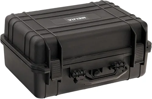 Vista 11 de MEIJIA Funda rígida protectora impermeable portátil, funda para cámara con espuma de ajuste personalizable insertada, apta para uso con drones