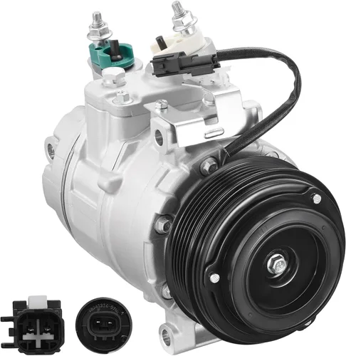Vista 9 de BDFHYK Compresor de aire acondicionado con embrague compatible con Ford F-250 F-350 Super Duty 6.2L 2017-2019, F-450 F-550 Super Duty 6.8L