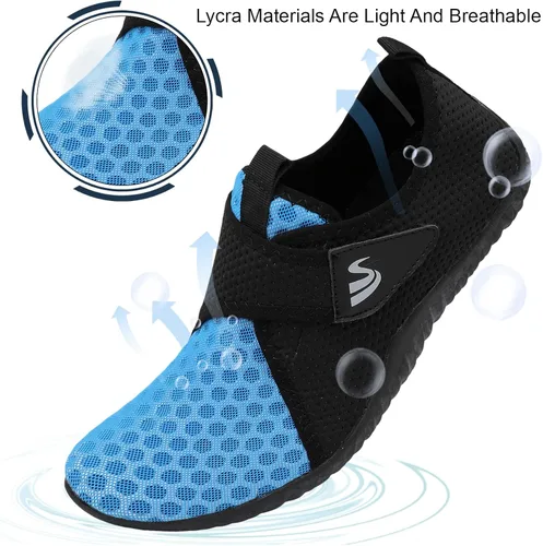 Vista 2 de Spesoul Zapatos deportivos acuáticos para hombre y mujer, secado rápido, para exteriores, para playa, natación, piscina, surf, buceo, yoga