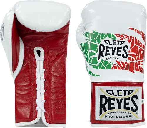 Vista 9 de CLETO REYES Safetec - Guantes de boxeo profesionales de competición para hombres y mujeres, MMA, Kickboxing, Muay Thai, con cordones