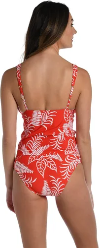 Vista 2 de La Blanca Traje de baño tankini estándar sobre el hombro para mujer