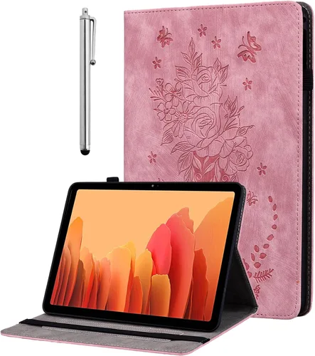 Vista 23 de Funda para iPad Air 3ª Generación 2019/iPad Pro 10.5 Pulgadas 2017, Cubierta de Cuero PU Plegable Multi-Ángulo con Auto Despertar/Dormir y Soporte