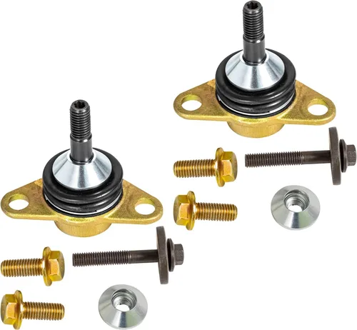 Vista 214 de Detroit Axle - Par (2) de juntas esféricas inferiores delanteras para Mitsubishi Montero 1992-2000 - [Montero Sport 1997-2004]