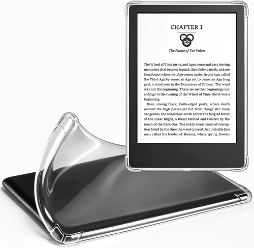 Vista 25 de CoBak Funda transparente exclusiva para Kindle de 6 pulgadas 2024 y 2022 (11ª generación)
