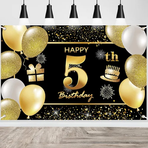 Vista 25 de Cartel de 1er feliz cumpleaños - Decoraciones para fiesta de cumpleaños de hombres
