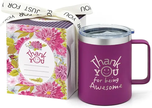 Vista 14 de DLOCCOLD Regalos de agradecimiento para hombres por ser impresionante taza para compañeros de trabajo, día de cumpleaños para mujeres