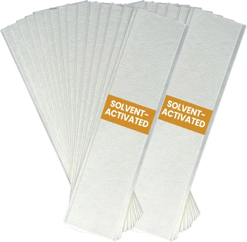 Vista 8 de Brampton Premium Golf Grip Tape - Tiras adhesivas activadas por solvente de 2 x 10 pulgadas para reajustar el agarre de palos de golf