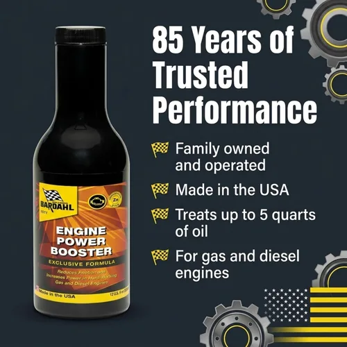 Vista 7 de Bardahl Potenciador de potencia del motor 1511 – Aditivo de aceite de motor para potencia y eficiencia del motor – Tratamiento de restauración