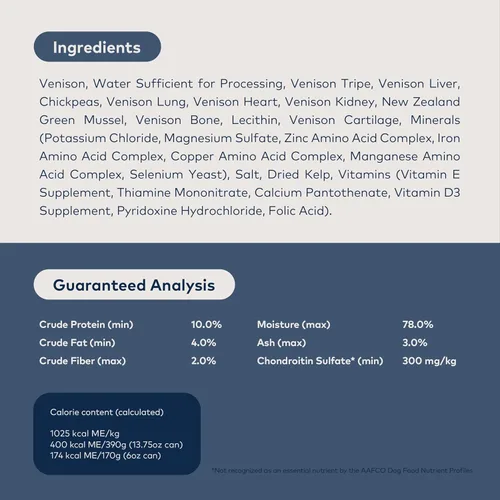 Vista 5 de ZIWI Peak Comida Húmeda Enlatada para Perros – Totalmente Natural, Alta en Proteínas, Sin Granos, Ingredientes Limitados, con Superalimentos