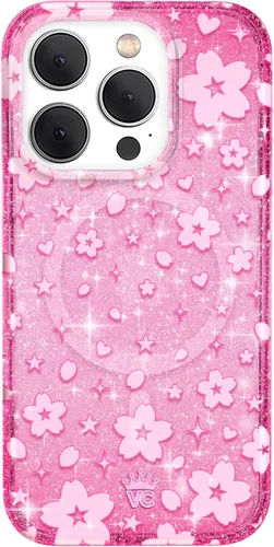Vista 55 de VELVET CAVIAR Funda para iPhone 15, compatible con MagSafe, probada en caídas de 10 pies, Berry Baby