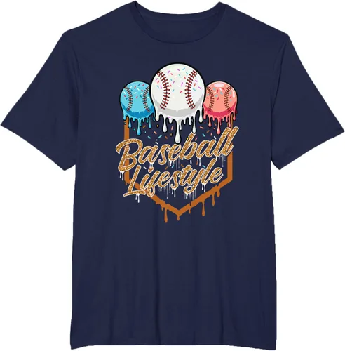 Vista 16 de Baseball Lifestyle - Camiseta de béisbol amante del béisbol